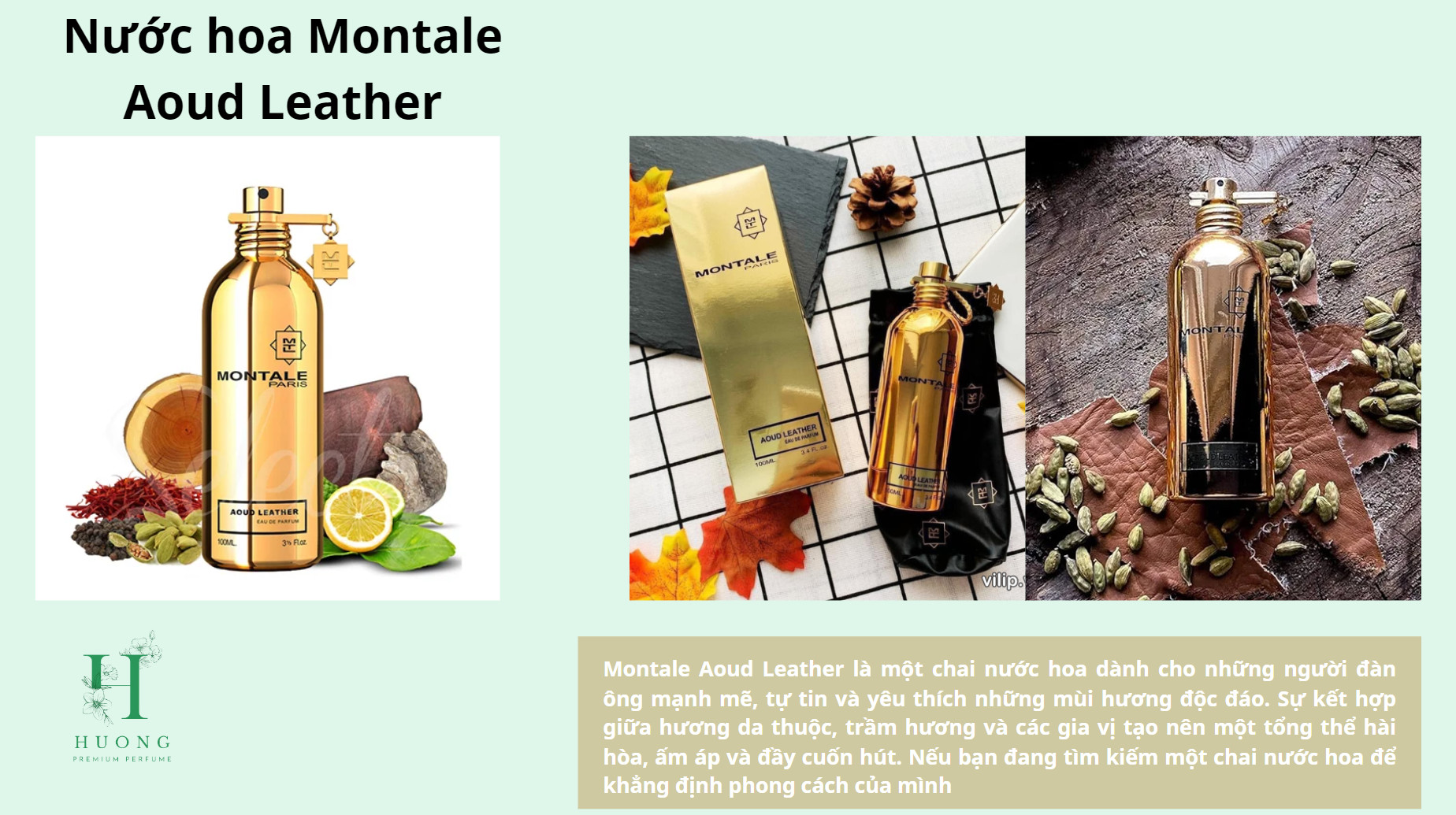 Nước hoa Montale Aoud Leather